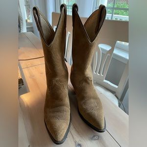 LAREDO Suede Leather Classic Women’s Cowboy Western Boots